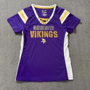 Minnesota Vikings Women’s Jersey Purple M NFL Football